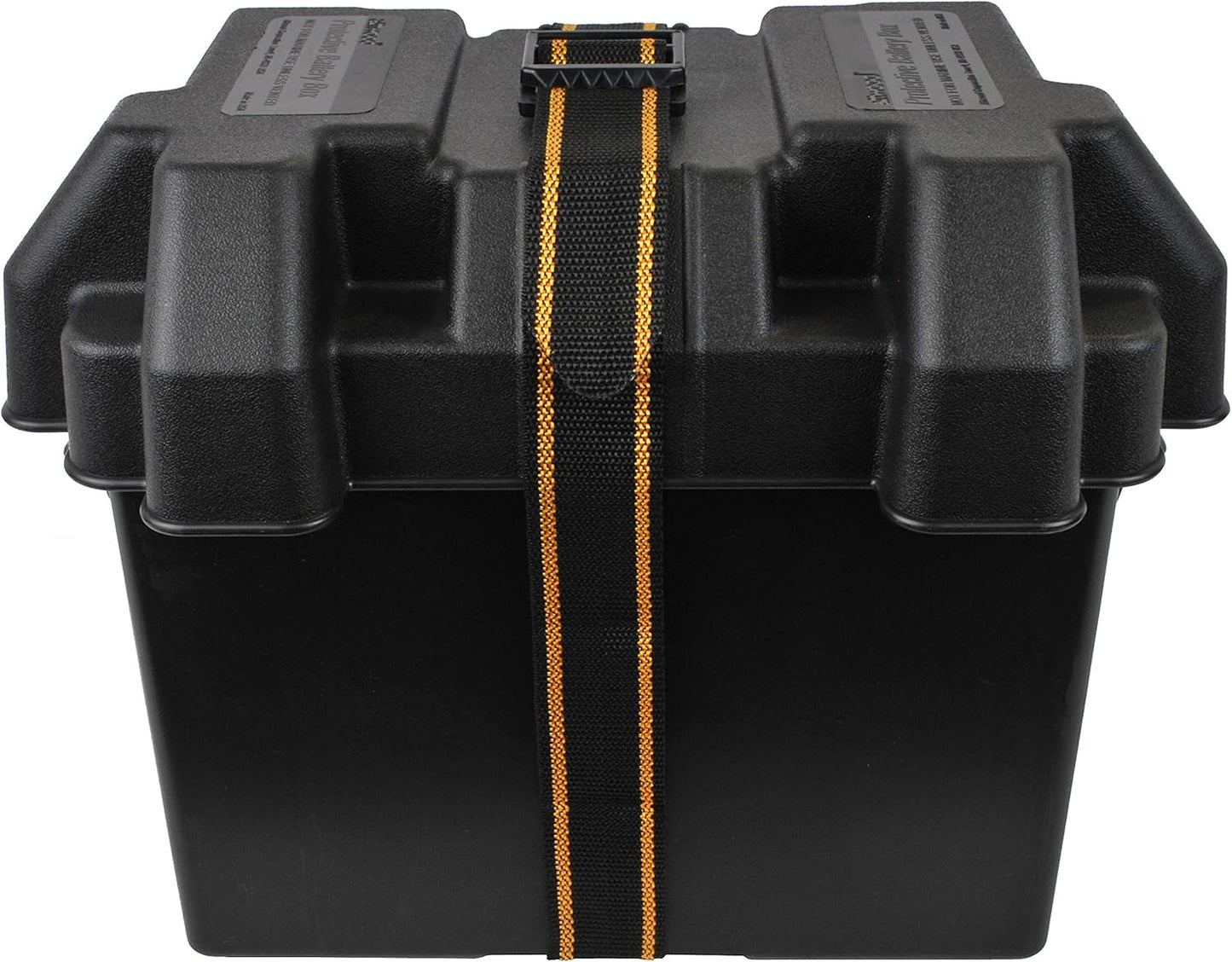 Secure Your Power with the 9065-1 Standard Vented Battery Box - Perfect for Group 24 Series Batteries in Black!