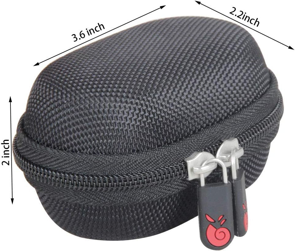 Travel Case for Samsung Galaxy Buds/Galaxy Buds+ plus Bluetooth True Wireless Earbuds (Black)