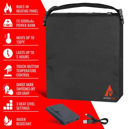 Cozy Up Anywhere with the 5-Volt Battery Heated Seat Cushion