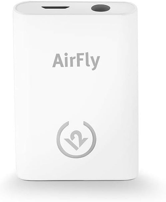 Airfly | Wireless Transmitter to Use Wireless/Noise-Cancelling Headphones in Gyms or on Airplanes