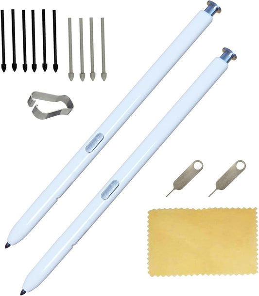 "Upgrade Your S22 Ultra! 🎨✨ Get the Perfect Stylus Screen Touch S Pen Replacement (No Bluetooth) for Samsung Galaxy S22 Ultra 5G & Note 20 Ultra - Now in White! 🖊️💖"