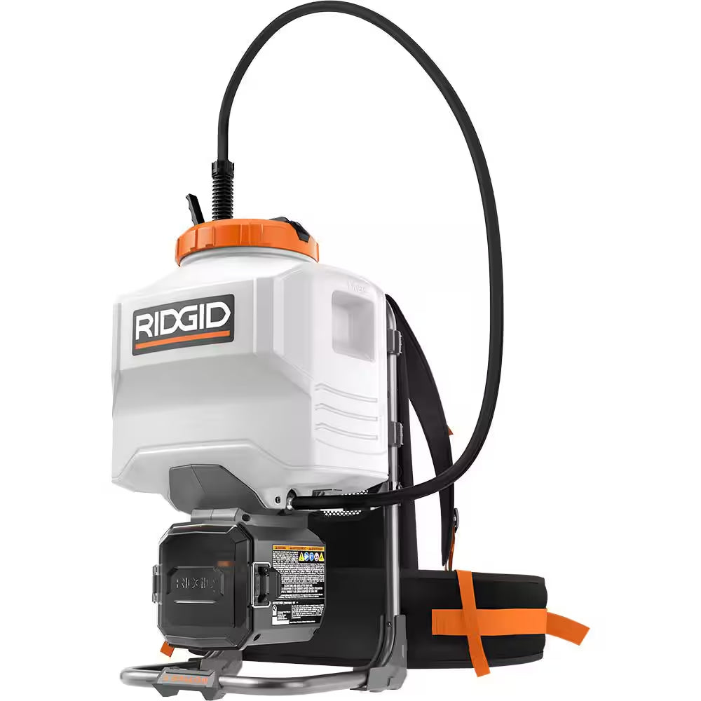 Elevate Your Lawn Care with the 18-Volt Cordless 4 Gallon Backpack Chemical Sprayer – Complete with 2.0Ah Battery and Charger