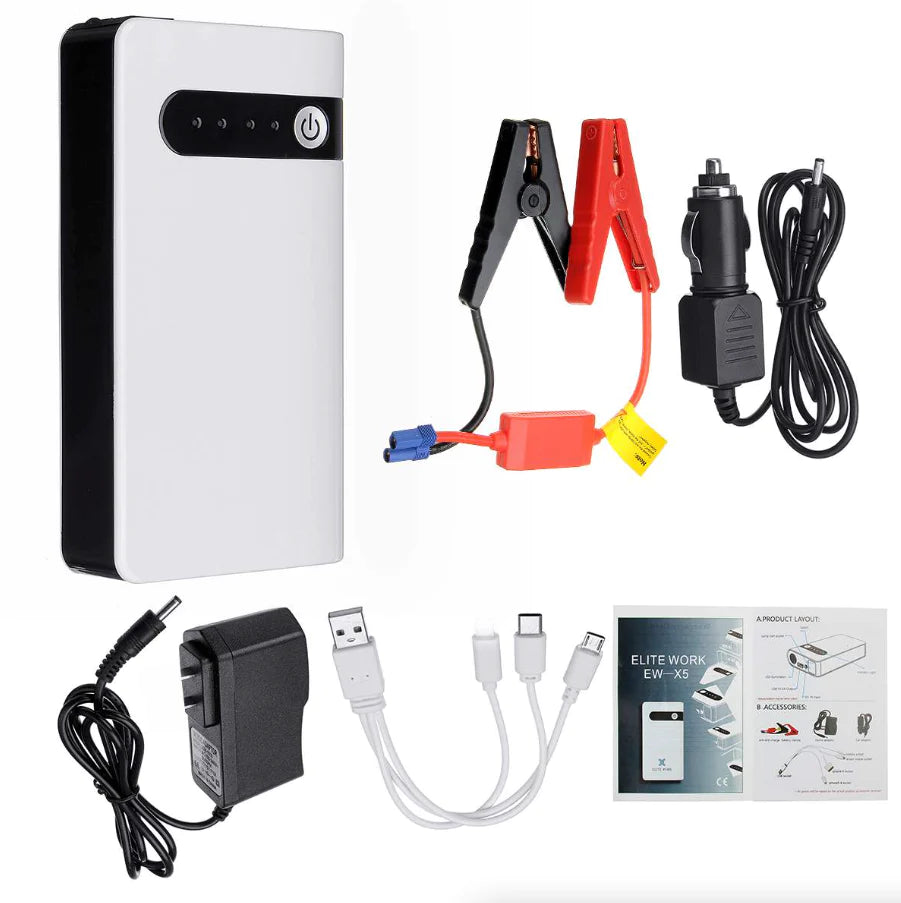 Powerful 20000mAh Car Jump Starter & Portable Power Bank - Your Ultimate Roadside Companion
