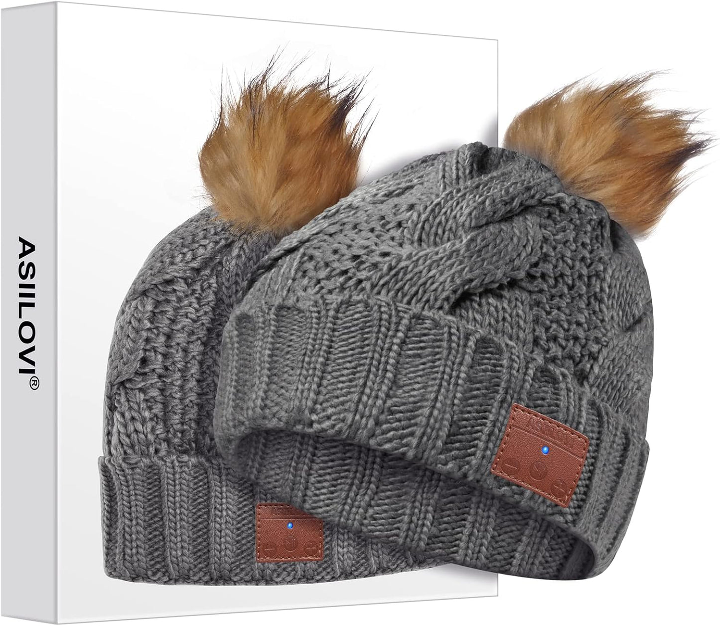 🎧❄️ Stay cozy and connected this winter with our Bluetooth Beanie! Perfect for everyone Stylish hat features a double-layer wool lining and an impress 20 hours of playtime. Christmas stocking, Thankssgiving gifts! 🧣🎁 #BluetoothBeanie #Winter #GiftIdeas