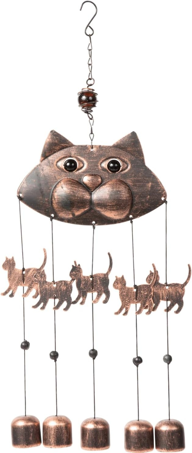 Enchanting 31" Rustic Sea Green Tribal Turtles Wind Chimes - Unique Outdoor Decor for Gardens, Perfect Gift for Women and Moms