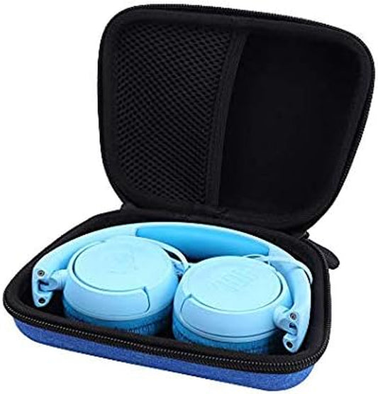 Hard Carrying Case Replacement for JBL JR 300BT/ JR 300/ Kids On-Ear Wireless Headphones (Blue)