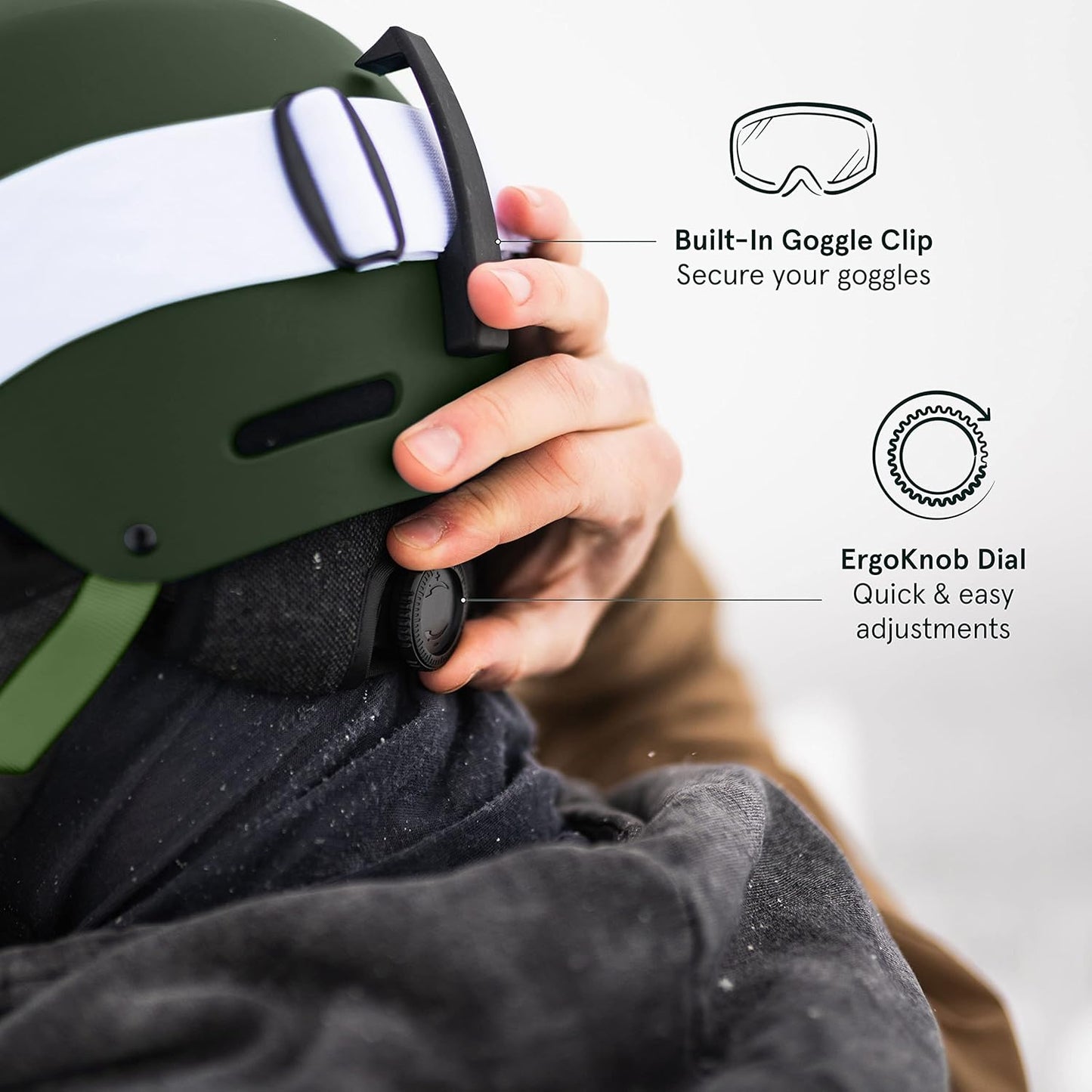 "Comstock Ski & Snowboard Helmet - Adjustable, Breathable Protection for Adults & Youth - Perfect for Men, Women, Boys & Girls!"