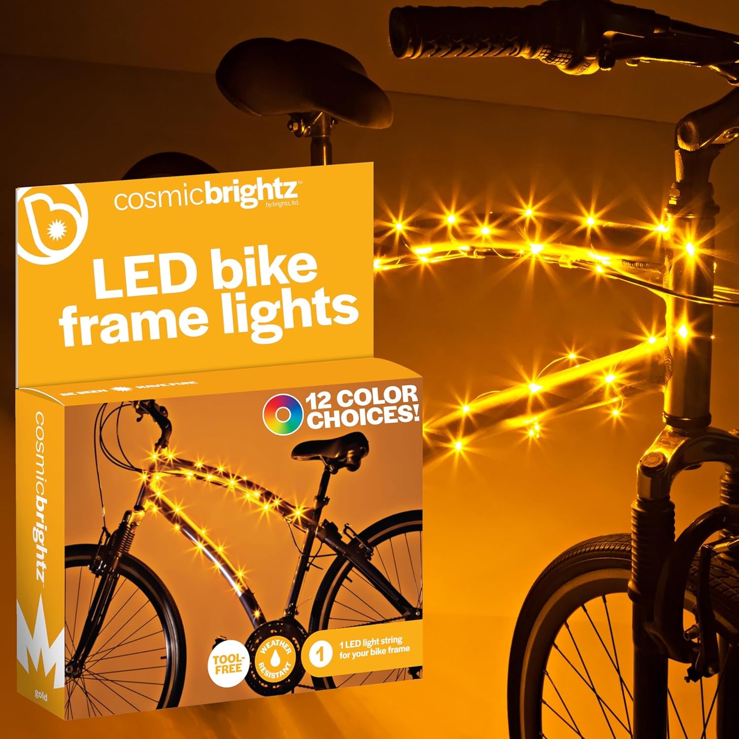 "Light Up Your Ride! 🚴‍♂️✨ Transform your bike with our Cosmic LED Frame Rope Light - 6.5ft of vibrant fun! Perfect for kids, teens, & adults. Stay safe & stylish on every adventure! 💡🌈 #BikeLife #LEDLights"