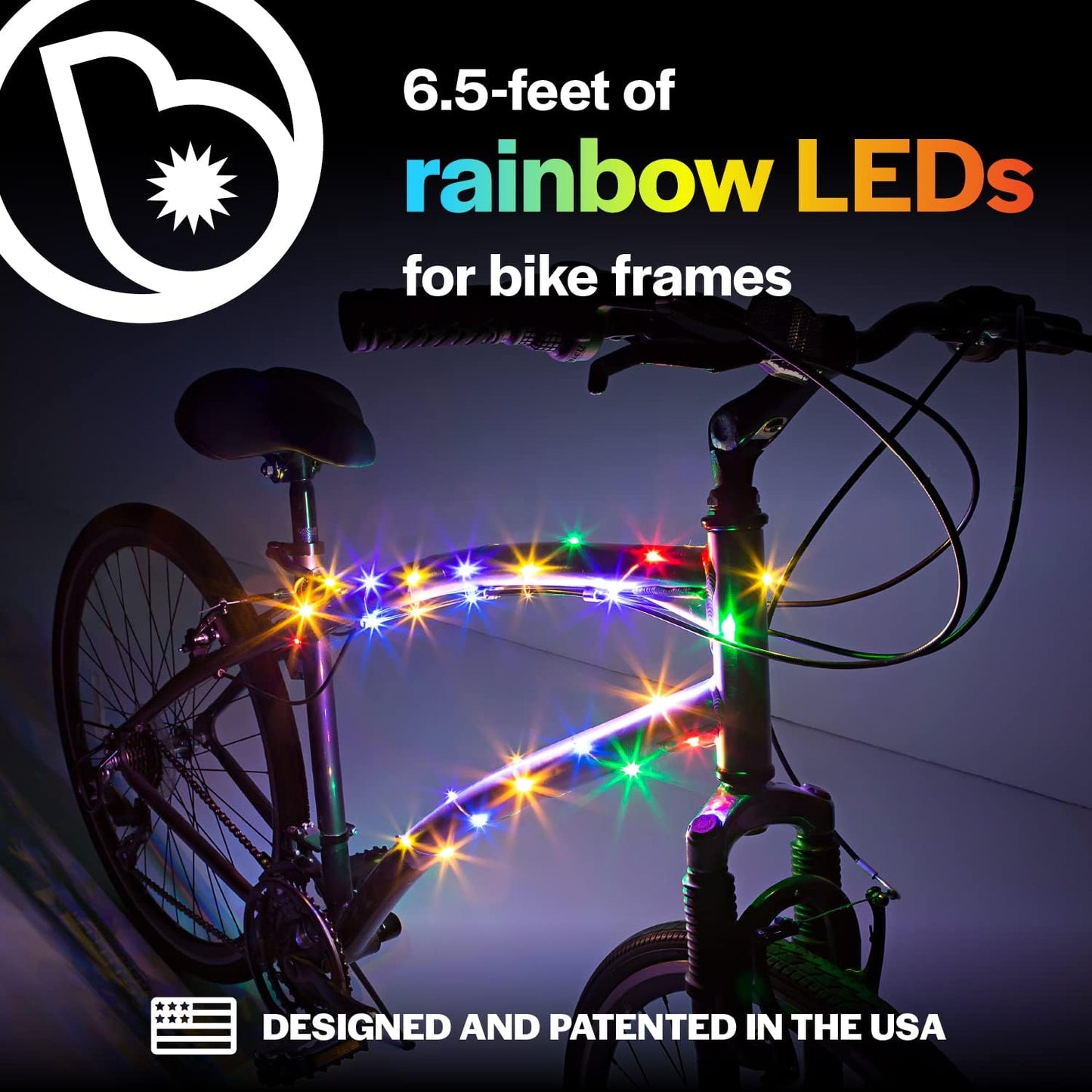 "Light Up Your Ride! 🚴‍♂️✨ Transform your bike with our Cosmic LED Frame Rope Light - 6.5ft of vibrant fun! Perfect for kids, teens, & adults. Stay safe & stylish on every adventure! 💡🌈 #BikeLife #LEDLights"