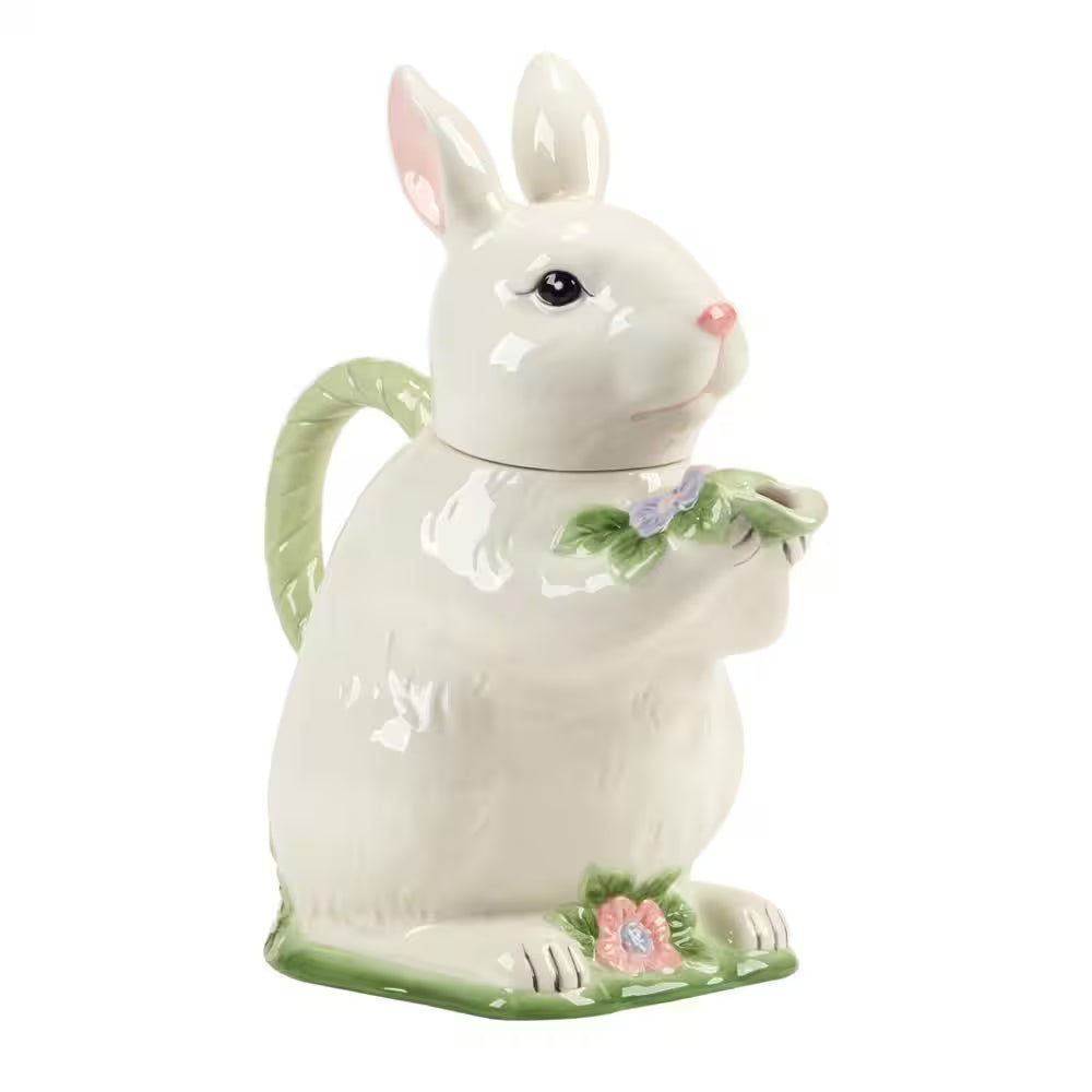 Charming Easter Morning 3-D Bunny Teapot - Perfect for Spring Celebrations