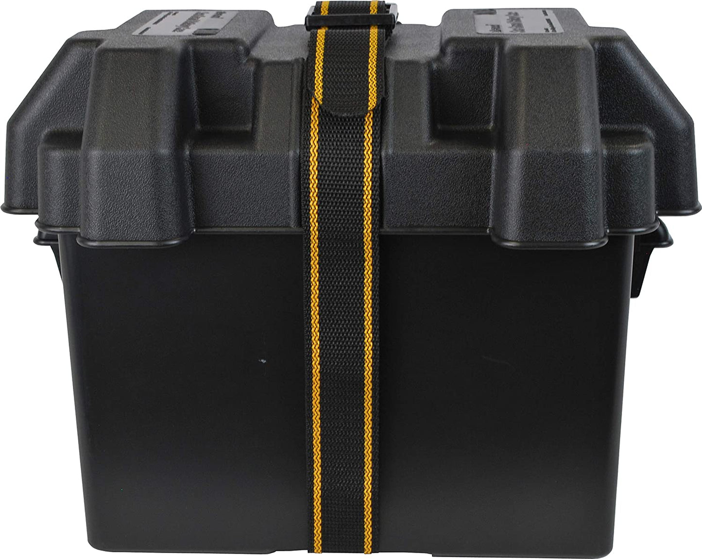 Secure Your Power with the 9065-1 Standard Vented Battery Box - Perfect for Group 24 Series Batteries in Black!