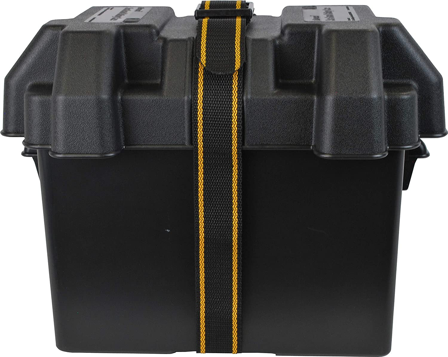 Secure Your Power with the 9065-1 Standard Vented Battery Box - Perfect for Group 24 Series Batteries in Black!