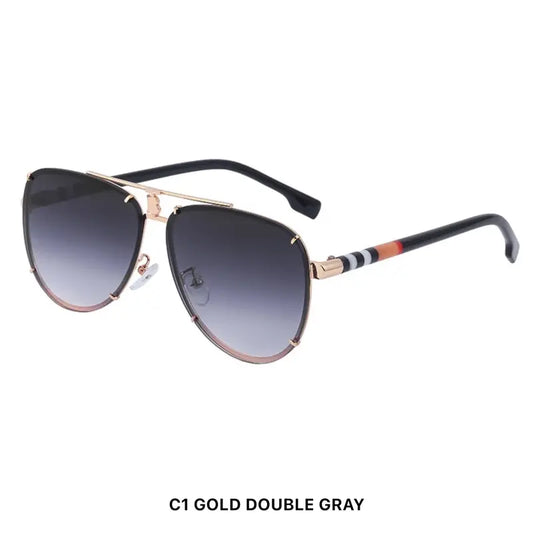 Luxury Retro Classic Design Sunglasses Famous Trendy Vintage Men and Woman Sunglasses Uv400 Protection Lenses Shades