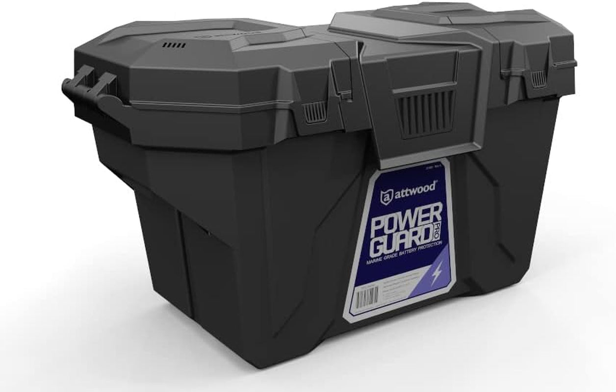 Secure Your Power with the 9065-1 Standard Vented Battery Box - Perfect for Group 24 Series Batteries in Black!