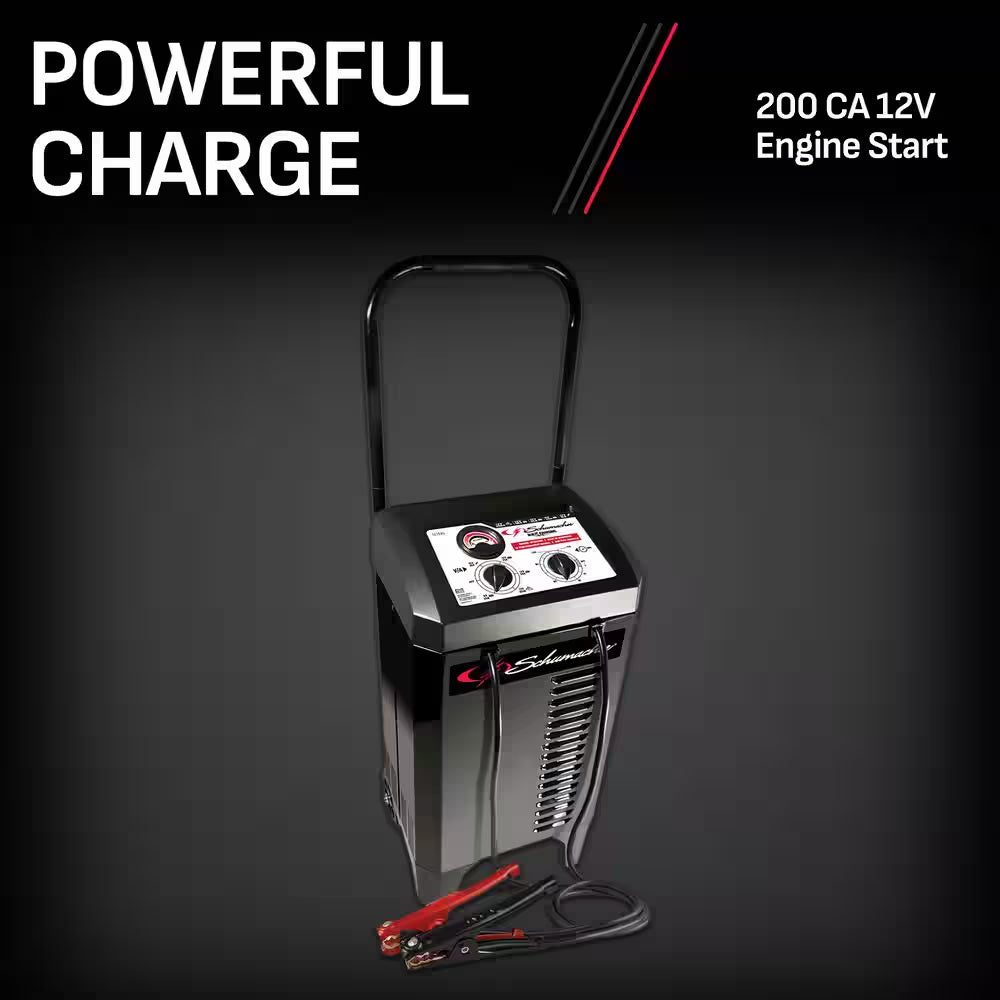 Power Up Your Ride: Versatile 10-Amp Car Battery Charger & 200A Engine Starter for All Vehicles