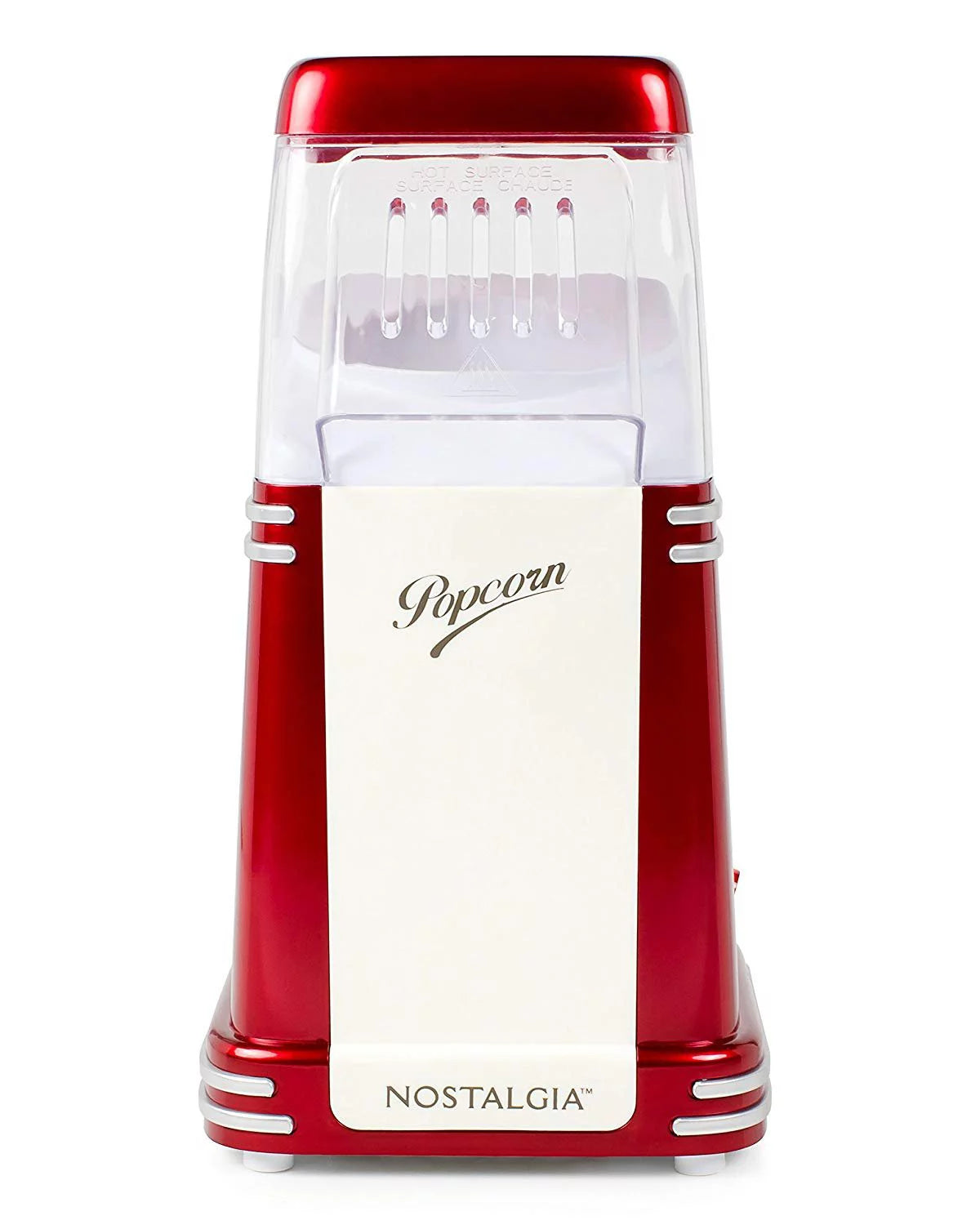 8 Cup Retro Hot-Air Tabletop Popcorn Maker, Red, RHP310