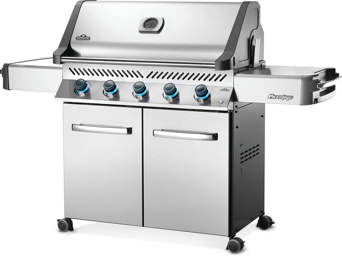 P665PSS Prestige Propane Gas Grill, 665 Sq. In, Stainless Steel