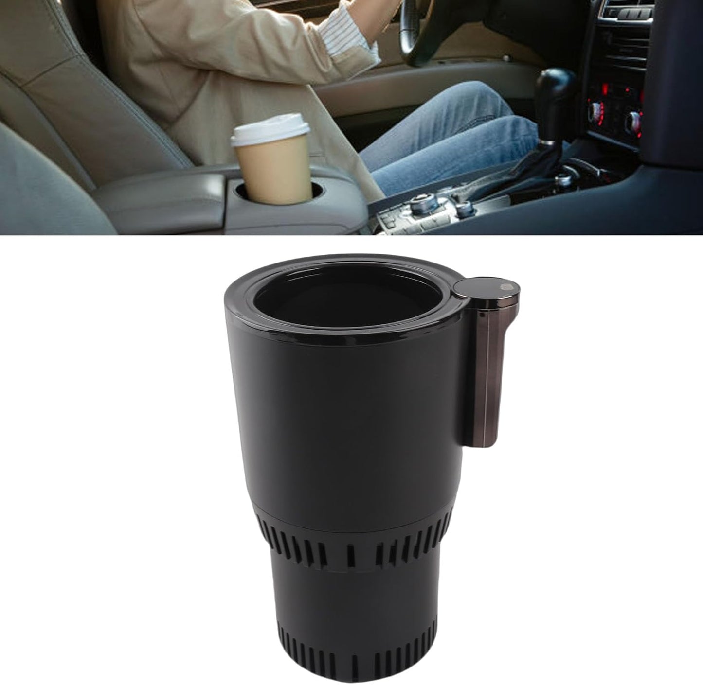 Revolutionary 2-in-1 Car Cup Warmer and Cooler – Enjoy Hot and Cold Drinks On-the-Go!