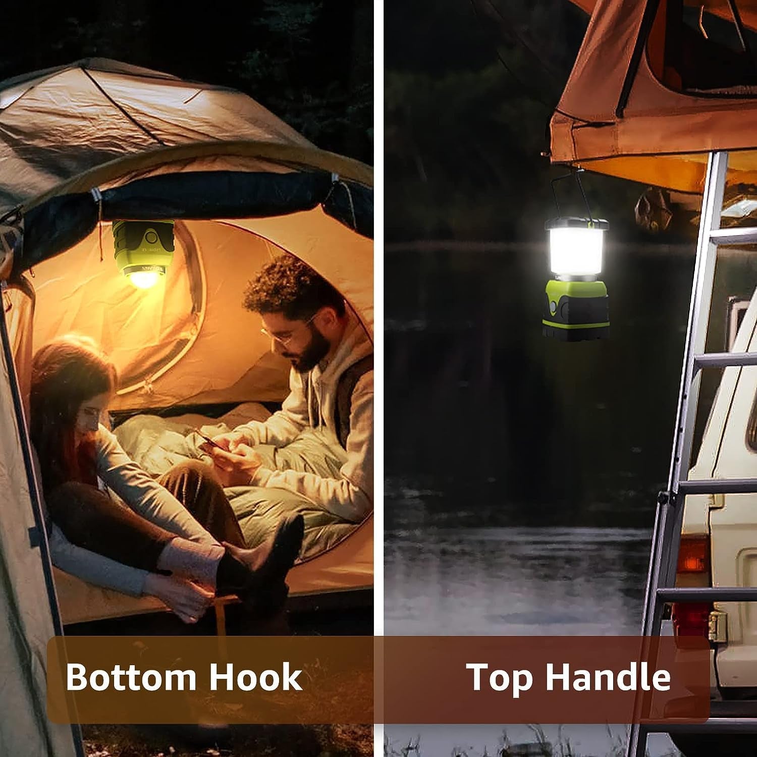 "🌟 Illuminate Your Adventures! 🌟 Discover the LE 1000LM Battery-Powered LED Camping Lantern - Your Ultimate Waterproof Companion with 4 Light Modes! Perfect for Camping, Hiking, Emergencies & More! 🚀🔦 #CampingEssentials #OutdoorGear"
