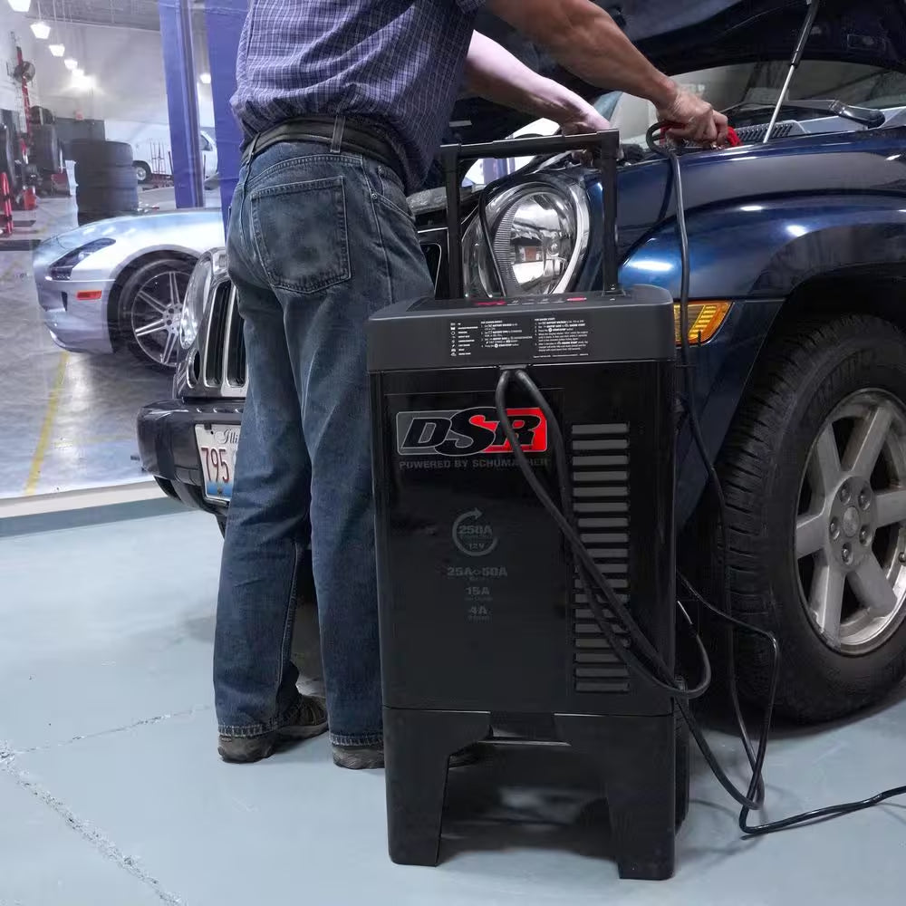 Unleash Power with the DSR Proseries 250A Automatic Car Battery Charger & Engine Starter for 12V Vehicles