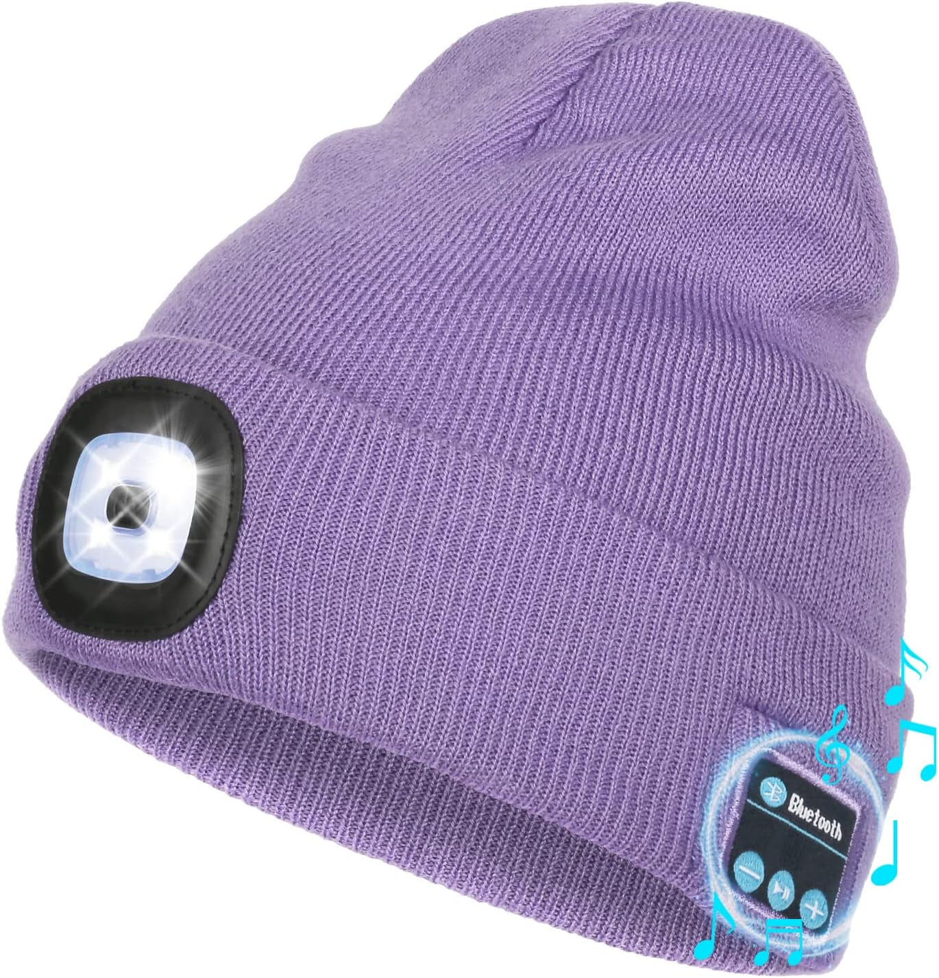 🎶✨ Light Up Your Winter! 🔦💖 Check out this Bluetooth Beanie with LED Lights & Cordless Headphones! Perfect for unique Christmas & Birthday gifts for the special guys in your life! 🎁🧢 #GiftIdeas #BluetoothBeanie #WinterEssentials