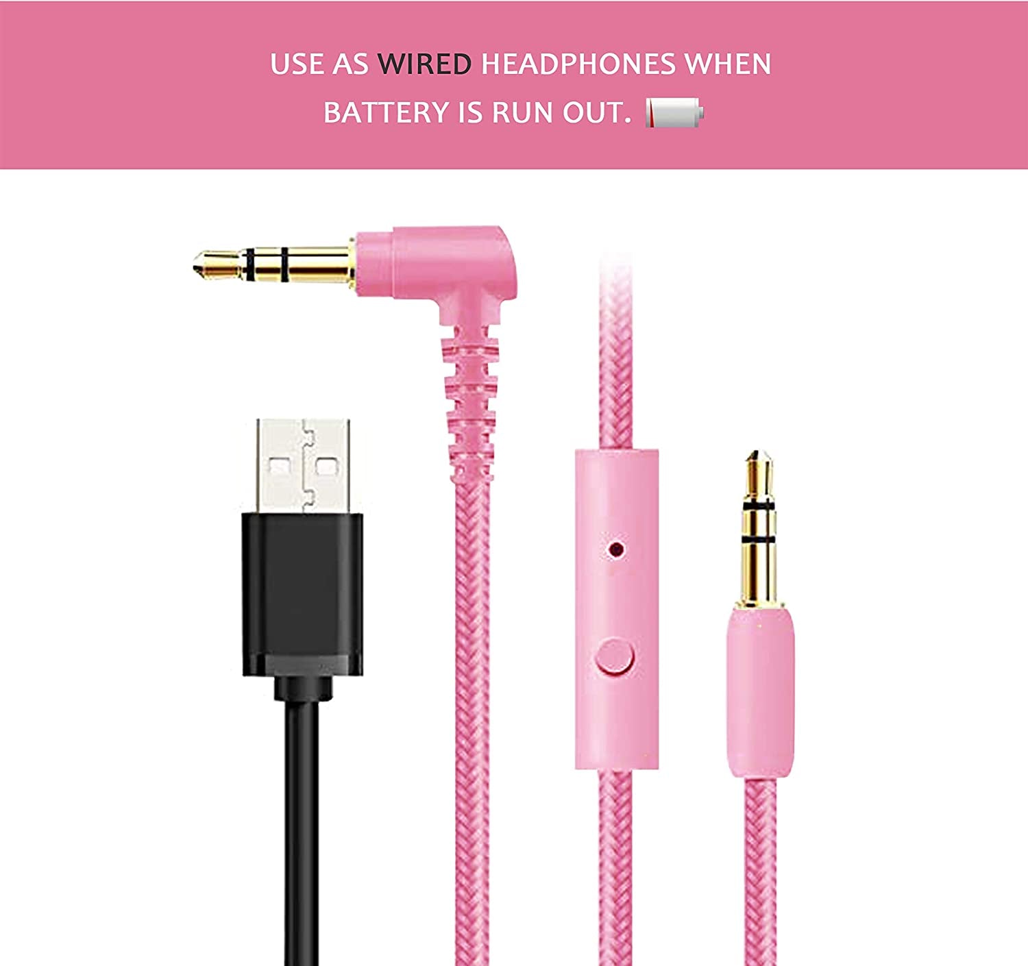 CT-7 Cat Ear Bluetooth Headphones - Fun LED Light-Up Wireless Over-Ear Headphones with Microphone and Volume Control for Kids, Perfect for Travel, School, and Gaming