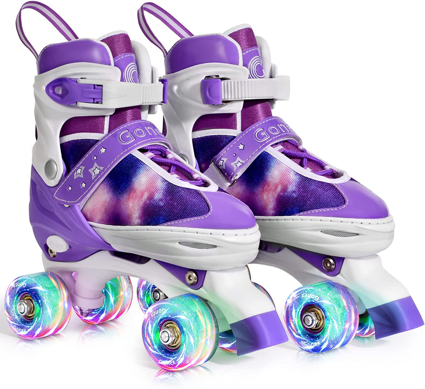 ✨ Light Up Your Fun! 🌟 Adjustable Roller Skates for Kids & Adults - Perfect for Indoor & Outdoor Adventures! 🛼💖 #RollerSkating #FunOnWheels