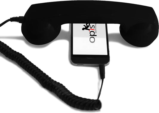 📞✨ Throwback to the 60s with the Retro Cell Phone Handset! Upgrade your mobile experience with this stylish old-school receiver from Opis, Germany. Perfect for those who love vintage vibes! 🖤 #RetroTech #OldSchoolCool