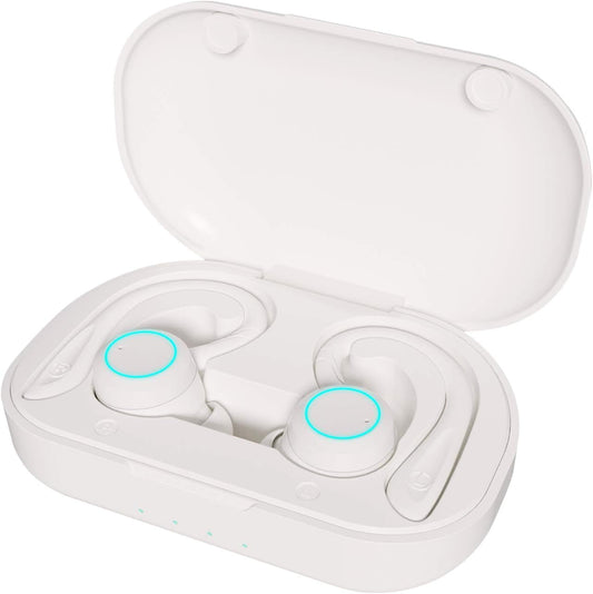 Experience ultimate freedom with our True Wireless Earphones! 🎧💦 IPX7 waterproof, built-in mic, and deep bass make them perfect for your sports and running adventures! Grab yours in sleek white now! #WirelessEarphones #SportHeadphones #MusicOnTheGo