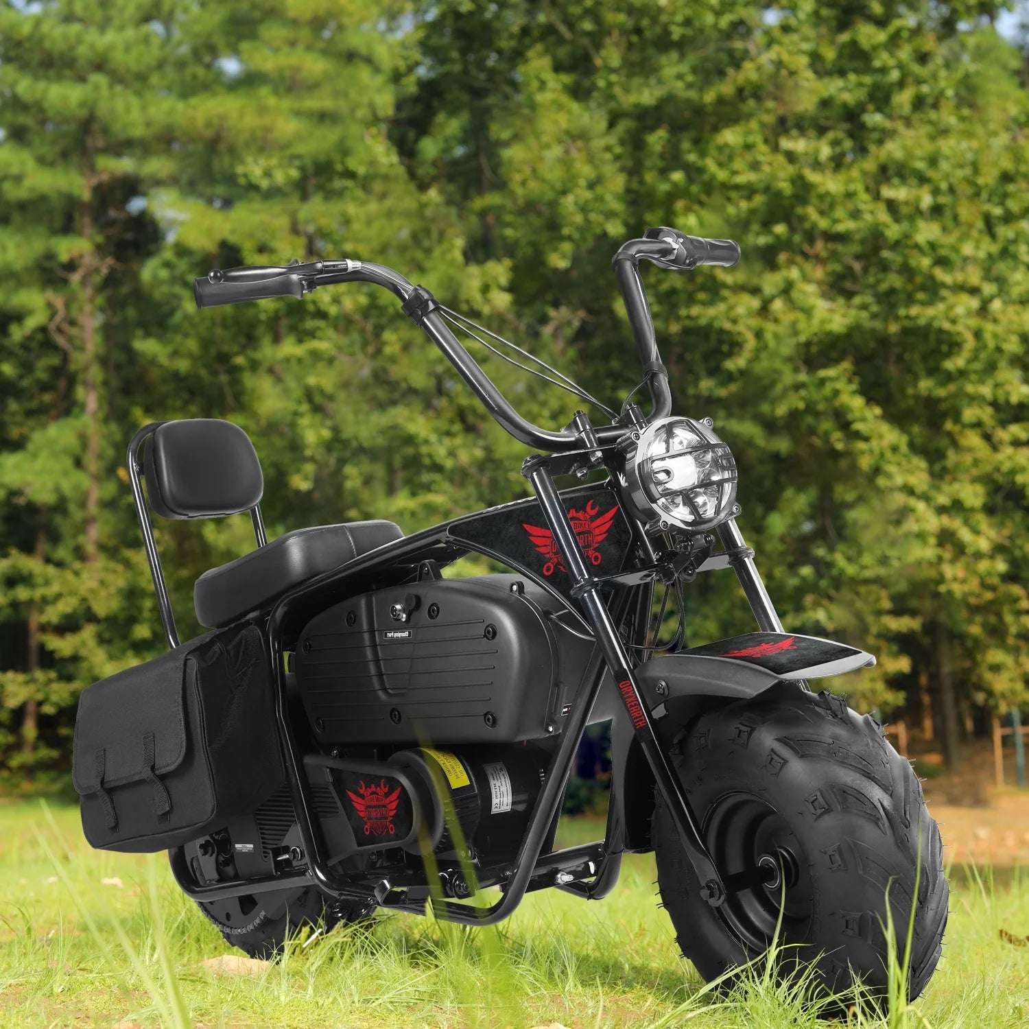 Powered Motorcycle Mini Bike for Kids, 36V Battery,1000W Motor Electric Dirt Bike, Camo