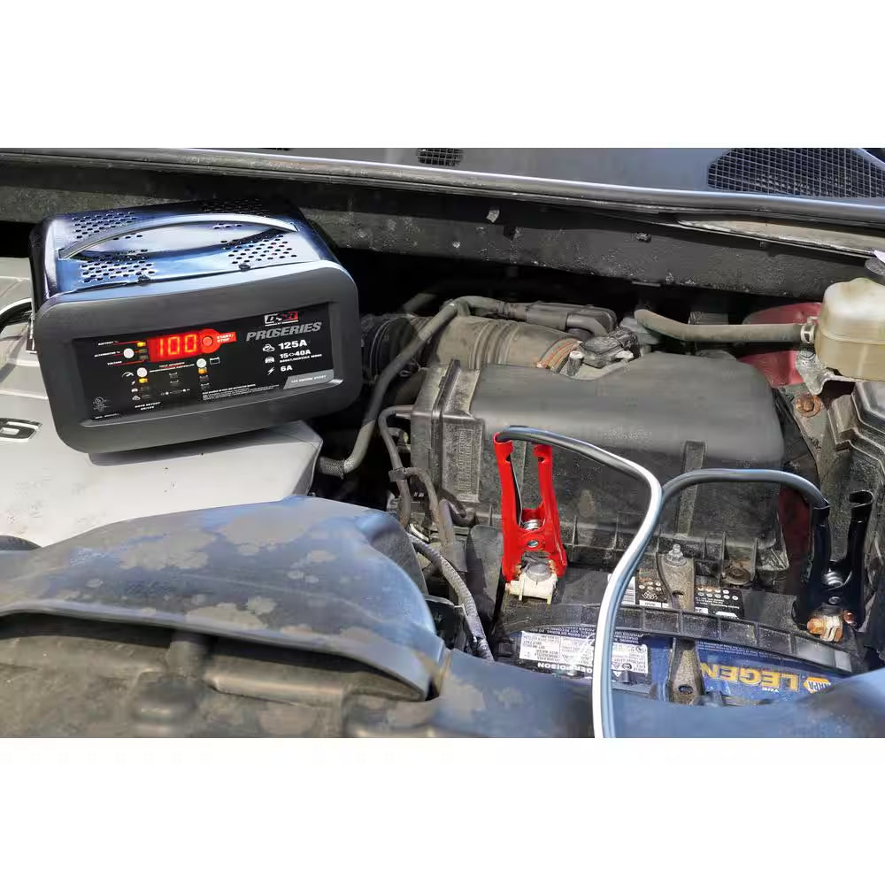 Power Up Your Ride: DSR Pro 125-Amp Car Battery Charger & Engine Starter with 40A Boost for All Your Automotive Needs