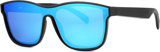 Smart Audio Bluetooth Music Sunglasses with Speakers Polarized & Oversized Lenses