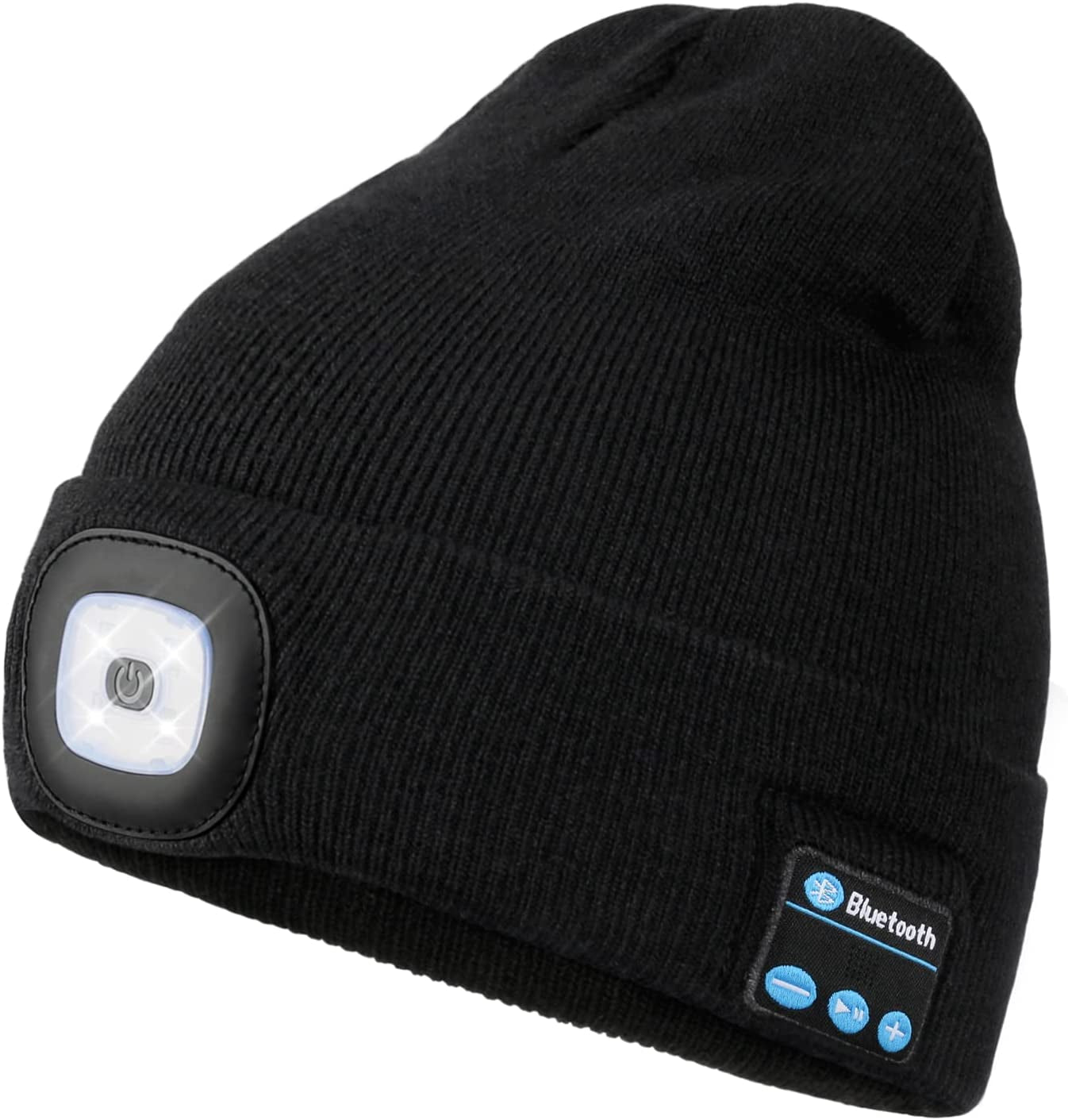 🎶✨ Light Up Your Winter! 🔦💖 Check out this Bluetooth Beanie with LED Lights & Cordless Headphones! Perfect for unique Christmas & Birthday gifts for the special guys in your life! 🎁🧢 #GiftIdeas #BluetoothBeanie #WinterEssentials
