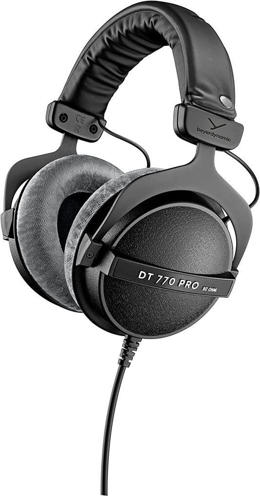 Elevate Your Sound with DT 770 PRO 80 Ohm Over-Ear Headphones - Perfect for Recording & Monitoring! 🎧✨
