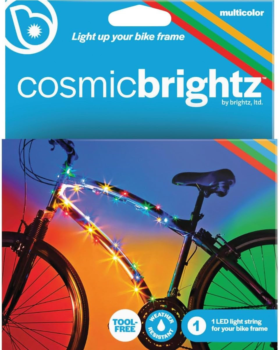 "Light Up Your Ride! 🚴‍♂️✨ Transform your bike with our Cosmic LED Frame Rope Light - 6.5ft of vibrant fun! Perfect for kids, teens, & adults. Stay safe & stylish on every adventure! 💡🌈 #BikeLife #LEDLights"