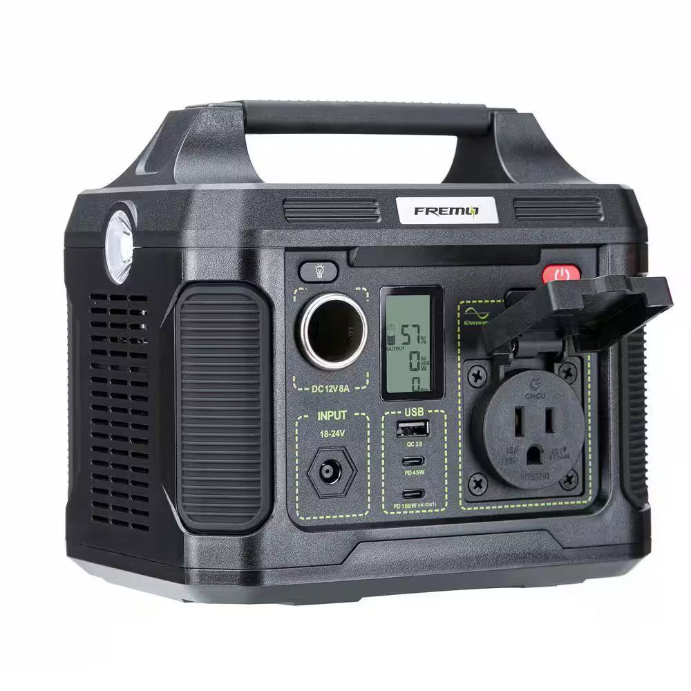 Power Up Anywhere with the TP300 300-Watt Portable Power Station – Your Ultimate On-the-Go Battery Generator!