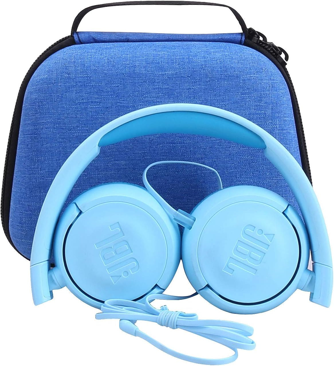 Hard Carrying Case Replacement for JBL JR 300BT/ JR 300/ Kids On-Ear Wireless Headphones (Blue)