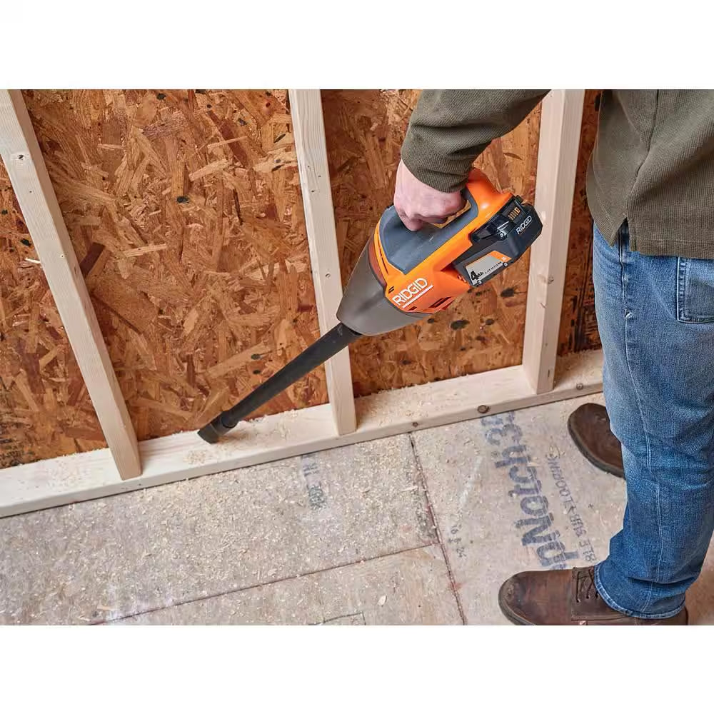 Powerful 18V Cordless Hand Vacuum Kit with Long-Lasting Battery and Versatile Attachments