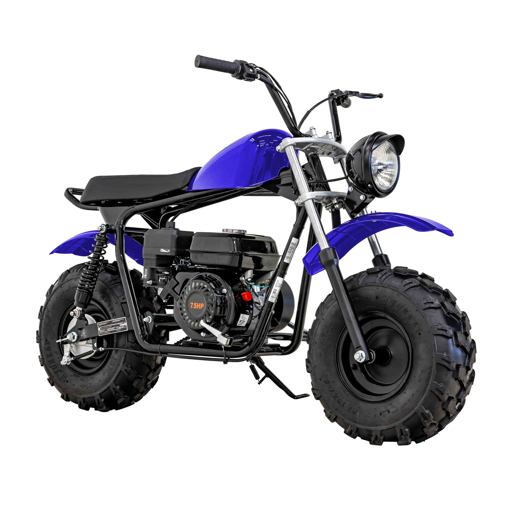 Massimo Minibike 196Cc 7.5HP 4 Stroke, Gas Powered, Trail Bike, off Road, Gasoline Powered Motorcycle MB200S - Blue