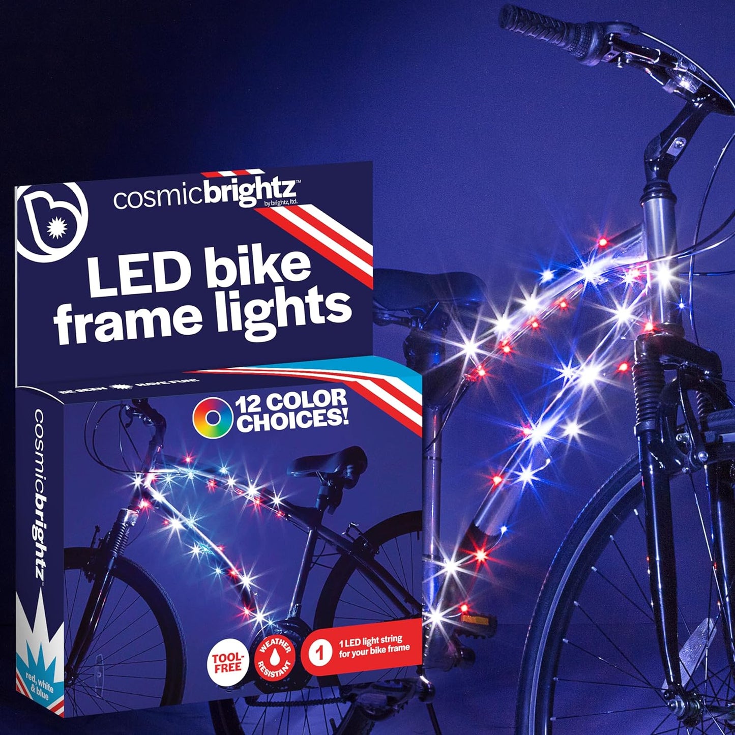 "Light Up Your Ride! 🚴‍♂️✨ Transform your bike with our Cosmic LED Frame Rope Light - 6.5ft of vibrant fun! Perfect for kids, teens, & adults. Stay safe & stylish on every adventure! 💡🌈 #BikeLife #LEDLights"