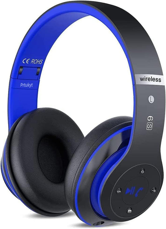 Get ready to groove with our 6S Bluetooth Over-Ear Headphones! 🎧✨ Hi-Fi Stereo sound, foldable design, built-in mic, and FM radio – perfect for iPhone, Samsung, iPad, and PC! Available in stylish black & blue! #WirelessHeadphones #MusicLovers
