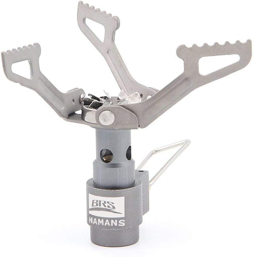 3000T Backpacking Stove Camping Stove Pocket Stove Portable Propane Stove Ultralight Mini Stove with 1 Extra Backup O-Ring