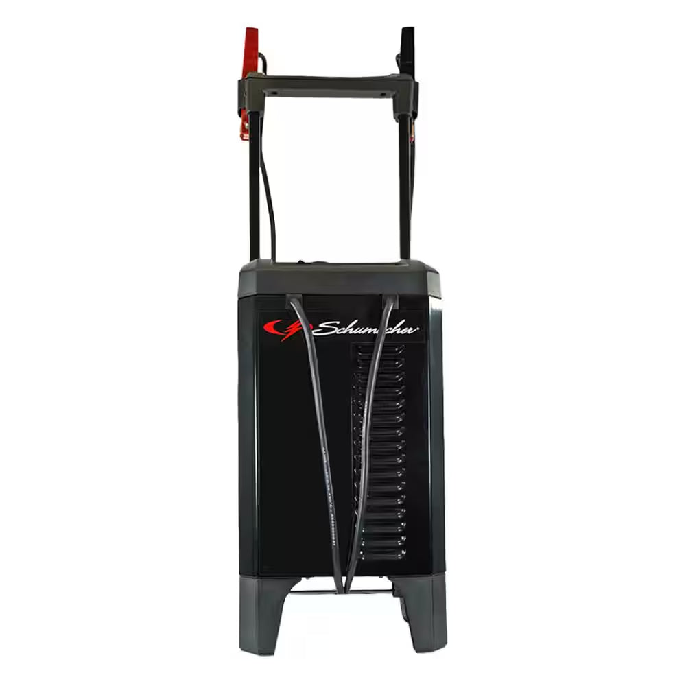 Power Up Your Ride with the Ultimate Wheeled 150A Car Battery Charger and Engine Starter - Fast 20A Boost for All Your Automotive and Marine Needs