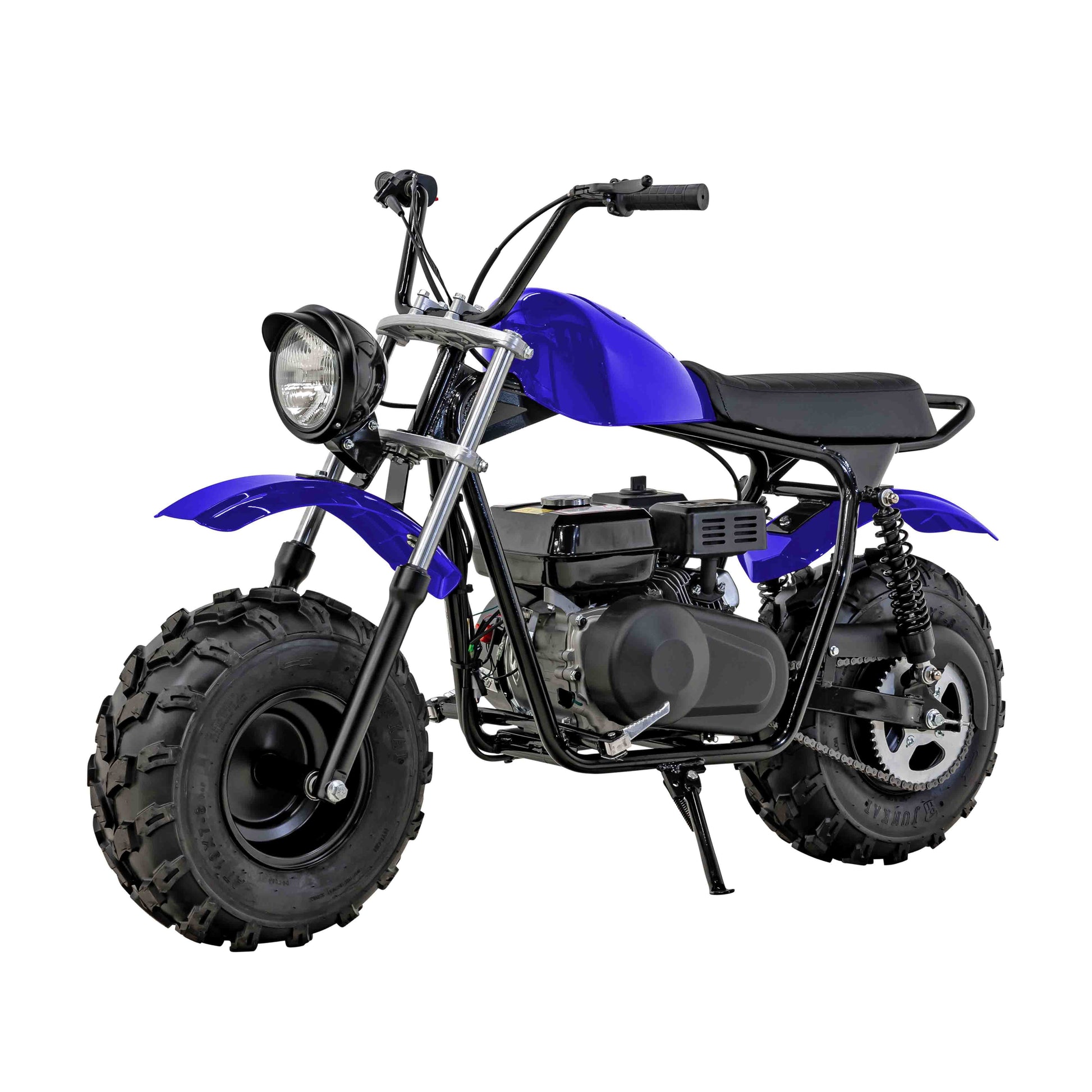 Massimo Minibike 196Cc 7.5HP 4 Stroke, Gas Powered, Trail Bike, off Road, Gasoline Powered Motorcycle MB200S - Blue