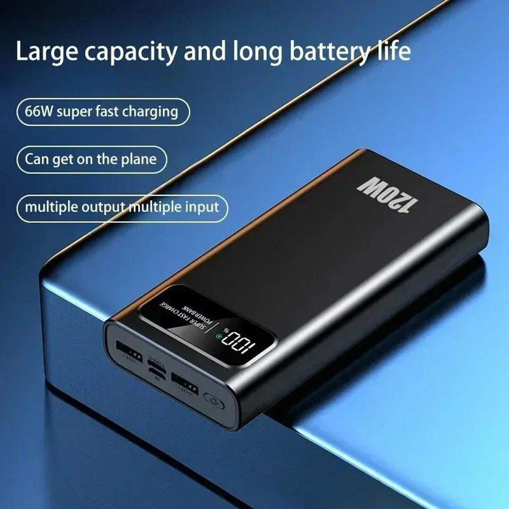 Ultra-Powerful 50000mAh Fast Charging Portable Power Bank - Your On-the-Go Backup Battery Charger
