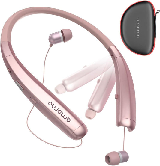 "🎧 Unleash Your Workout Vibes! 🚀 Foldable Bluetooth Neckband Headphones with Retractable Earbuds - Sweatproof & Noise Cancelling! Perfect for Active Lifestyles! 🌟 #MusicOnTheGo #WirelessFreedom"
