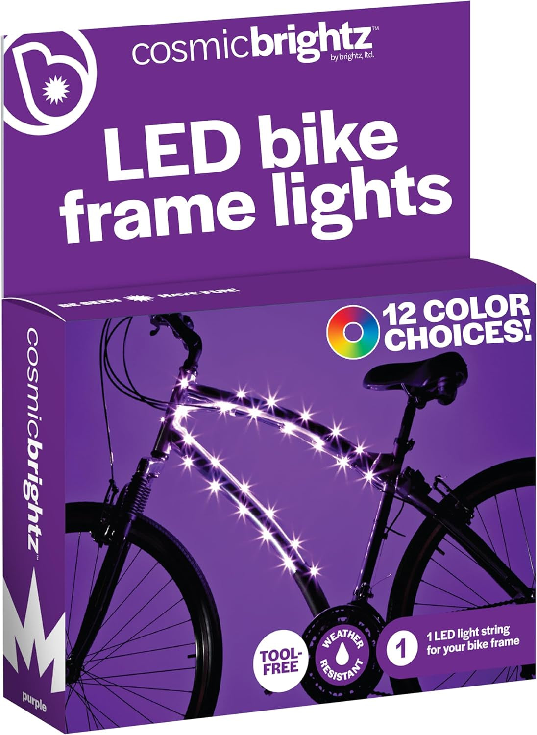 "Light Up Your Ride! 🚴‍♂️✨ Transform your bike with our Cosmic LED Frame Rope Light - 6.5ft of vibrant fun! Perfect for kids, teens, & adults. Stay safe & stylish on every adventure! 💡🌈 #BikeLife #LEDLights"
