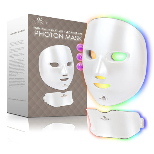 Glow Up with Our Wireless 7-Color LED Facial Mask for Radiant Skin! ✨💖