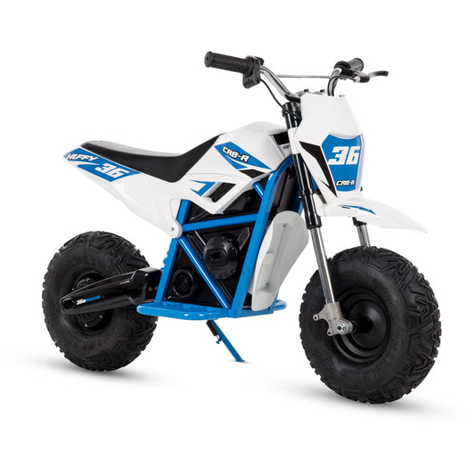 CR8-R 36-Volt Electric Mini Bike, White