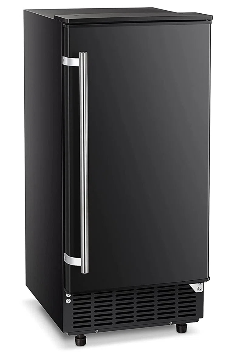 80 Lb. Daily Production Cube Clear Ice Freestanding Ice Maker